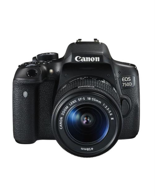 Canon EOS 750D 18-55 Obj.